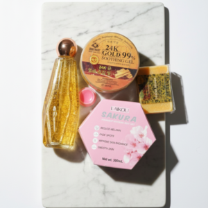 Saffron & 24K Gold Luxury Glow Combo ✨