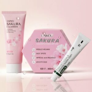LAIKOU Sakura Skin Care – জাপানিজ চেরি ব্লসমের ছোঁয়ায় নিখুঁত উজ্জ্বলতা! 🇯🇵