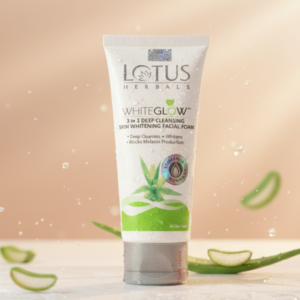Lotus Herbals Whiteglow 3 in 1 Deep Cleansing 🌸