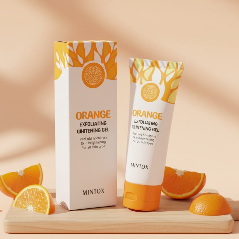 🍊 মিন্টক্স অরেঞ্জ এক্সফোলিয়েটিং হোয়াইটেনিং জেল